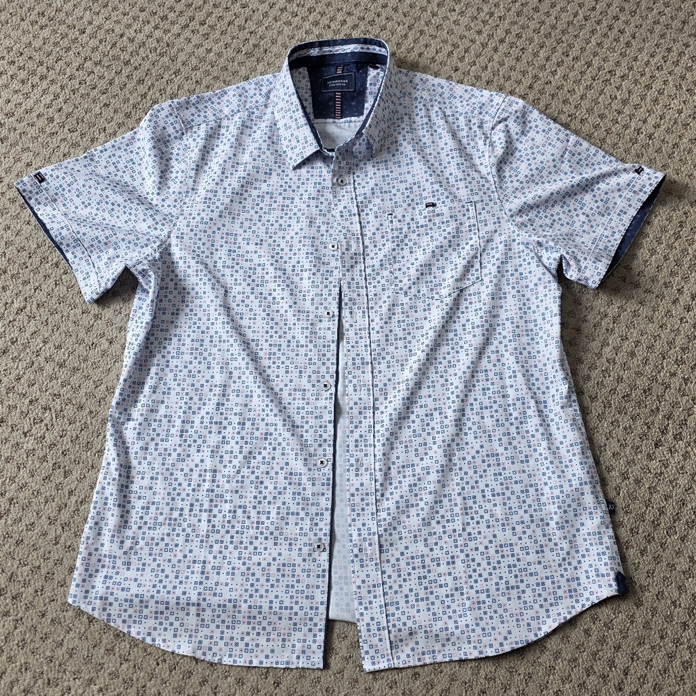 7 diamonds button down - image 1